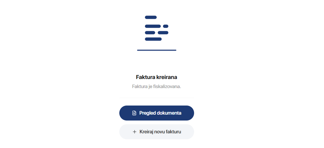 Kreiranje fakture u Kvitu